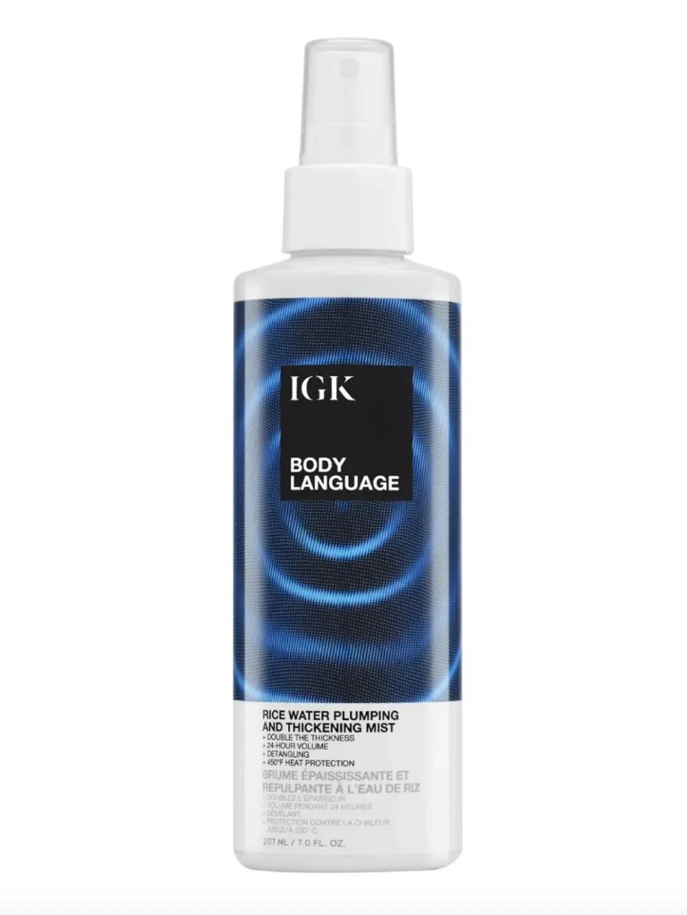 NEW IGK Body Language Rice Water Plumping and Thickening Hair Mist - FULL SIZE